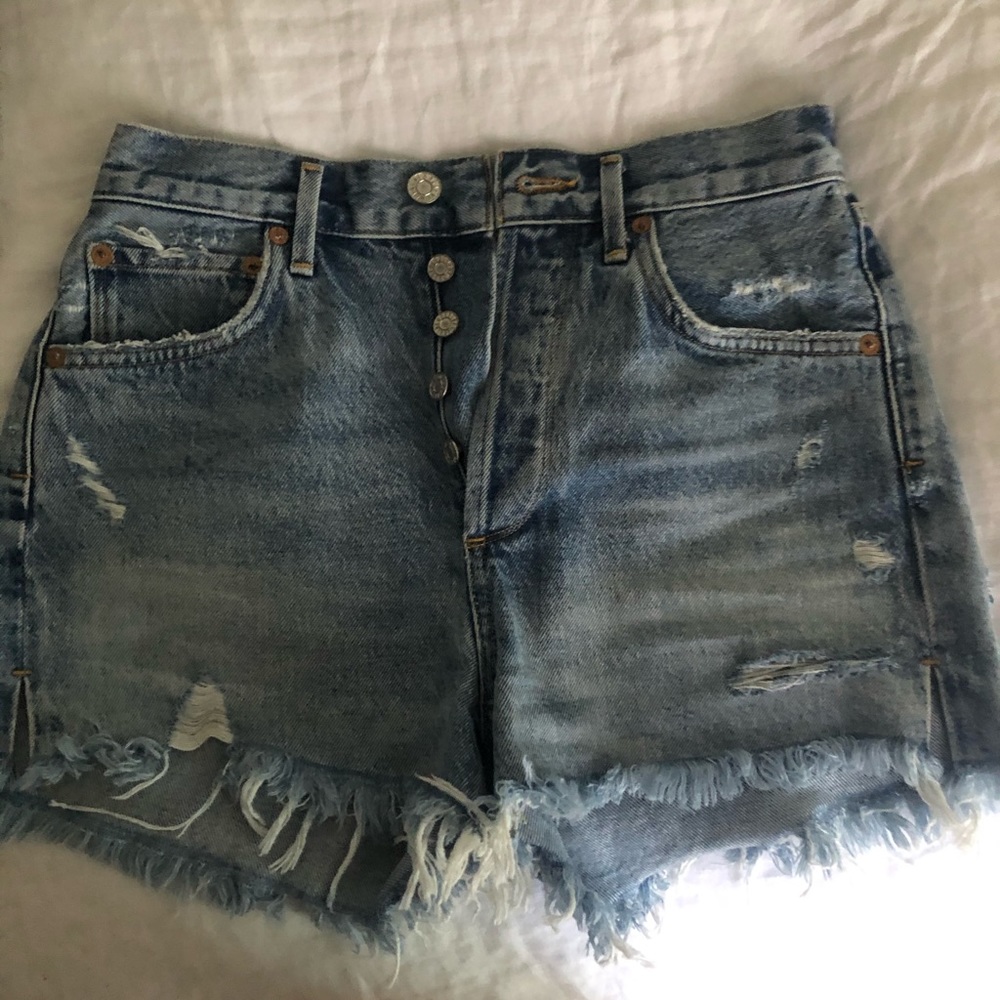 Agolde high rise shorts